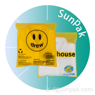 مايلر الرمز البريدي قفل التعبئة والتغليف للملابس